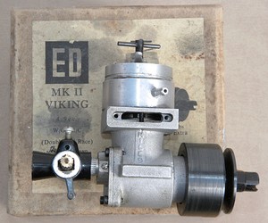 E.D. Viking 5cc Diesel Engine Water Cooled, R/C Norton Nut's E.D. Viking 5cc Diesel Engine Water Cooled, R/C