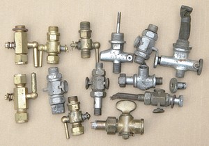 Job Lot Of Vintage Motorcycle Petrol Taps, AMC, BSA, Triumph, Norton Norton Nut's Job Lot Of Vintage Motorcycle Petrol Taps, AMC, BSA, Triumph, Norton