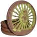 Norton Nut's Wheels for 3.5" gauge live steam loco