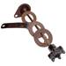Norton Nut's Norton steering damper assembly for Model 500T Trials
