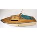 Norton Nut's Vintage Cabin Cruiser Boat Model With I/C Engine