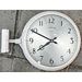 Norton Nut's Pair Of Synchronome Slave Clocks On One Bracket