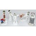 Norton Nut's Coalport Snowman - Collection of Six Snowman Figurines