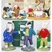 Norton Nut's Doulton / Beswick - Rupert - 2 Tableaus And 3 Figurines