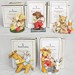 Norton Nut's Royal Doulton - 5 Jane Hissey's Old Bear And Friends Figurines
