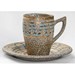 Norton Nut's Clarice Cliff Goldstone Pattern Coffee Cup And Saucer