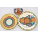 Norton Nut's Clarice Cliff Gayday Trio - Cup, Saucer, Tea Plate