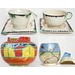 Norton Nut's Clarice Cliff Job Lot, Kelverne Jam Pot, Early Geometric Vase, Biarritz Cups